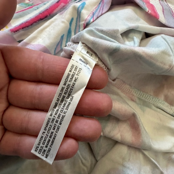 Soma Multicolor Short Sleeved Pajama Top - Picture 5 of 6